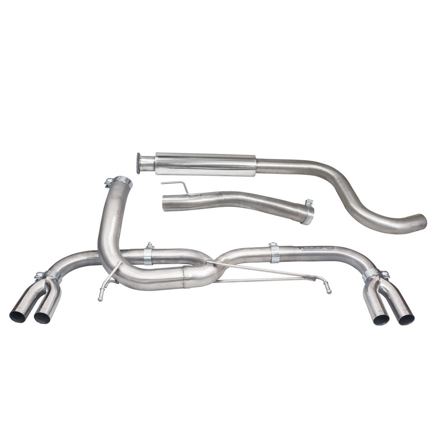 Cobra Exhausts - Vauxhall Astra J VXR (12-19) Venom Box Delete Cat Back Performance Exhaust