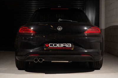 Cobra Exhausts - VW Scirocco GT 2.0 TSI (13-17) Facelift Cat Back Performance Exhaust