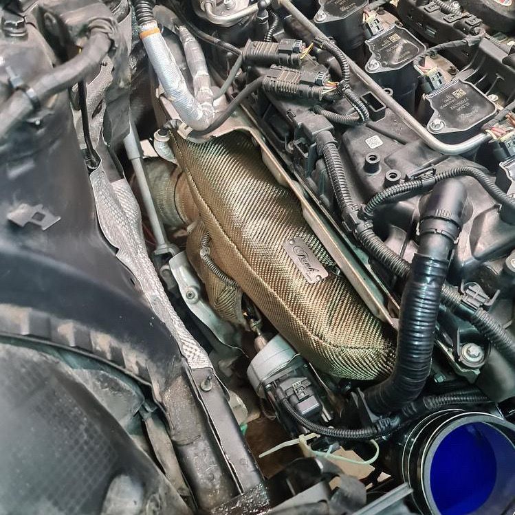 Funk Motorsport BMW M240I Turbo Blanket 4-layer construction In Three Blanket Finishes B58 Engine