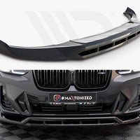 Maxton Design - Front Splitter BMW X3 M-Pack G01 Facelift / iX3 M-Pack G08 Facelift