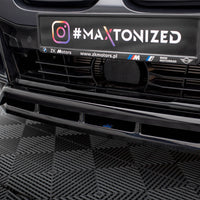 Maxton Design - Front Splitter BMW X3 M-Pack G01 Facelift / iX3 M-Pack G08 Facelift