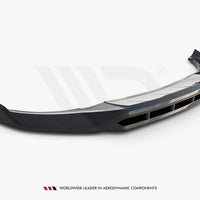 Maxton Design - Front Splitter BMW X3 M-Pack G01 Facelift / iX3 M-Pack G08 Facelift