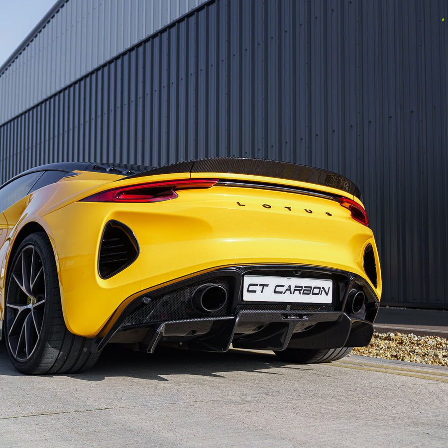 LOTUS EMIRA CARBON FIBRE REAR DIFFUSER - CT DESIGN