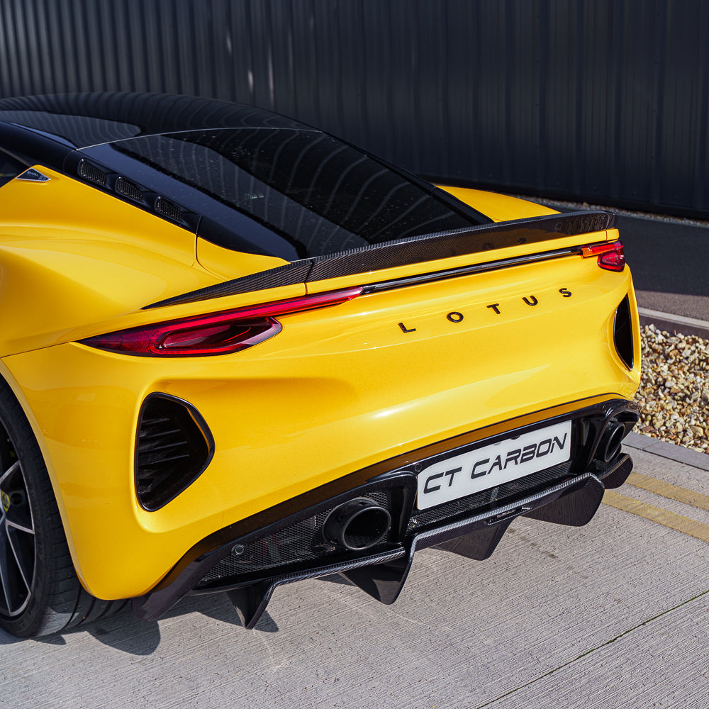 LOTUS EMIRA CARBON FIBRE 3-PIECE SPOILER  - CT DESIGN