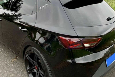 SEAT LEON MK3 Cupra  FR Rear Spoiler ABS Plastic Gloss Black