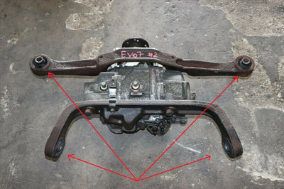 Mitsubishi Lancer Evolution 4 5 6 IV V VI AYC Models (1996-2001) Full Rear Differential and Front & Rear Anti Roll Bar Bushes
