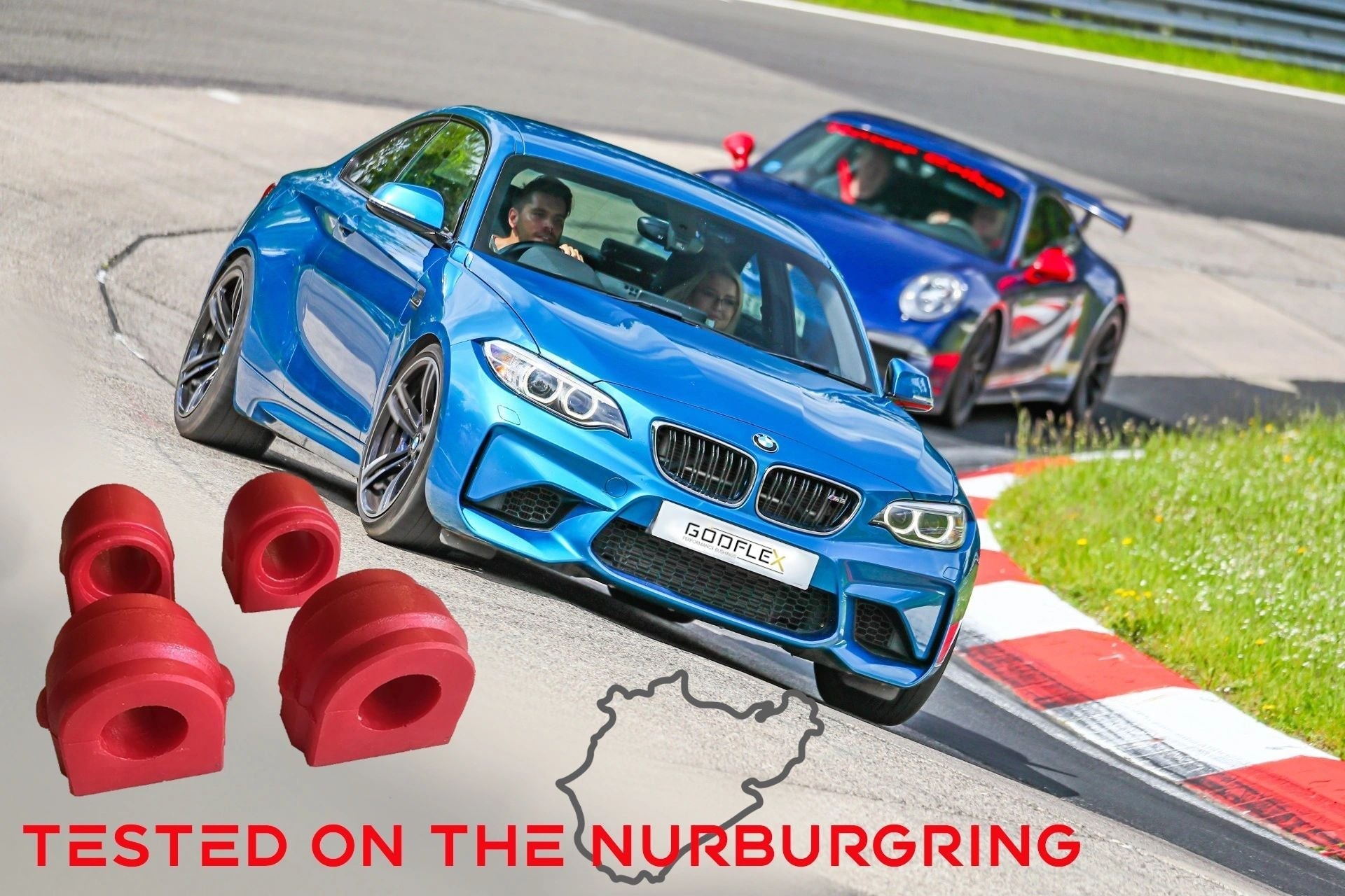 BMW M4 F82 F83 (2014-2019) Front & Rear Anti Roll Bar Bushes