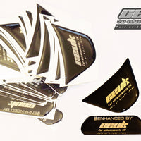 CEUK Steering Wheel Gel Badge for MK7 Fiesta – Black & Chrome