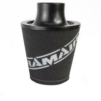 RamAir Universal Foam Cone Filter With Metal Base - 90MM INLET