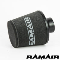 RamAir Universal Foam Cone Filter With Metal Base - 63MM INLET