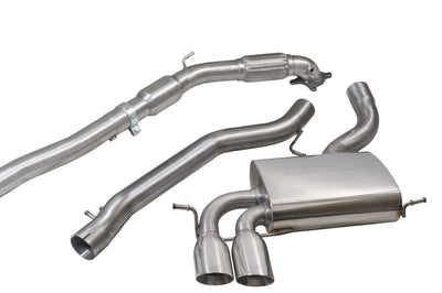 Cobra Exhausts - Audi A3 (8P) 2.0 TFSI Quattro (3 Door) Turbo Back Performance Exhaust
