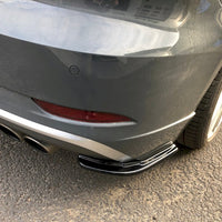 Maxton Design - REAR SIDE SPLITTERS AUDI S3 8V FACELIFT SPORTBACK (2017-2020)