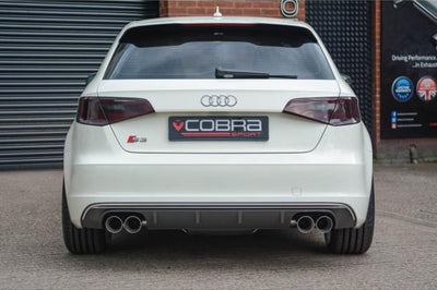 Cobra Exhausts - Audi S3 (8V) 5 Door Sportback (Non-Valved) (13-18) Cat Back Performance Exhaust