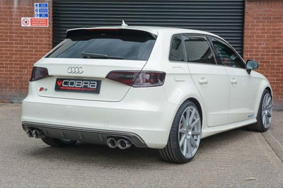 Cobra Exhausts - Audi S3 (8V) 5 Door Sportback (Non-Valved) (13-18) Turbo Back Performance Exhaust