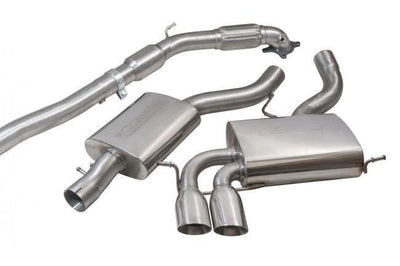 Cobra Exhausts - Audi S3 (8P) Quattro (5 Door) Sportback Turbo Back Performance Exhaust