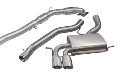 Cobra Exhausts - Audi S3 (8P) Quattro (5 Door) Sportback Turbo Back Performance Exhaust