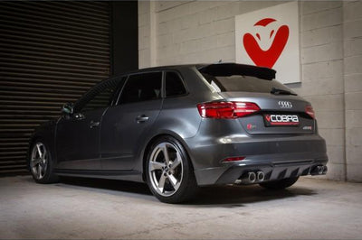 Cobra Exhausts - Audi S3 (8V) 5 Door Sportback (Valved) (13-18) Turbo Back Performance Exhaust