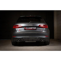 Cobra Exhausts - Audi S3 (8V) 5 Door Sportback (Valved) (13-18) Turbo Back Performance Exhaust