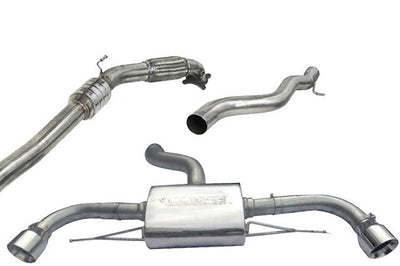 Cobra Exhausts - Audi TT (Mk2) 2.0 TFSI (Quattro) 2012-14 Turbo-Back Performance Exhaust