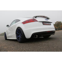 Cobra Exhausts - Audi TT (Mk2) 1.8/2.0 TFSI (2WD) 2011-14 Dual Exit Turbo Back Performance Exhaust