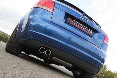 Cobra Exhausts - Audi A3 (8P) 2.0 TFSI 2WD (3 Door) Cat Back Performance Exhaust