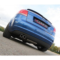 Cobra Exhausts - Audi A3 (8P) 2.0 TDI 170PS (2WD) (3 Door) Twin Tip Cat Back Performance Exhaust