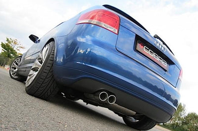 Cobra Exhausts - Audi A3 (8P) 2.0 TFSI 2WD (5 Door Sportback) Turbo Back Performance Exhaust