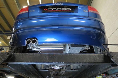 Cobra Exhausts - Audi A3 (8P) 3.2 V6 Quattro Cat Back Performance Exhaust