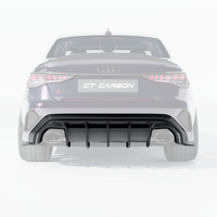 AUDI RS3 8Y 2025+ SALOON CARBON FIBRE DIFFUSER - V1 - CT DESIGN