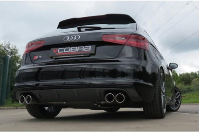 Cobra Exhausts - Audi S3 (8V) 3 Door (Non-Valved) (13-18) Turbo Back Performance Exhaust