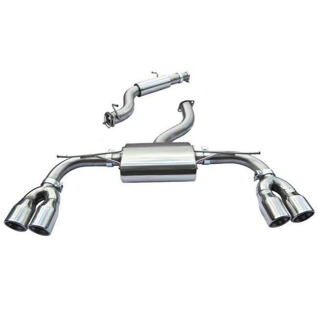 Cobra Exhausts - Audi S3 (8V) Saloon (Non-Valved) (13-18) Cat Back Performance Exhaust