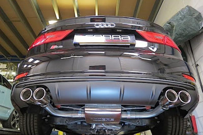 Cobra Exhausts - Audi S3 (8V) Saloon (Non-Valved) (13-18) Turbo Back Performance Exhaust