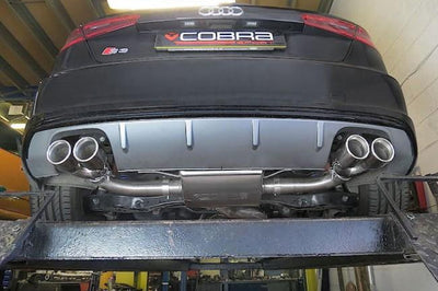 Cobra Exhausts - Audi S3 (8V) 5 Door Sportback (Non-Valved) (13-18) Cat Back Performance Exhaust