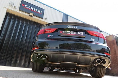 Cobra Exhausts - Audi S3 (8V) Saloon (Non-Valved) (13-18) Turbo Back Performance Exhaust