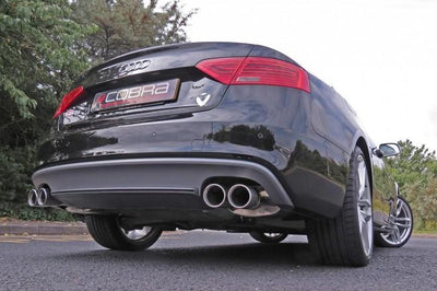 Cobra Exhausts - Audi S5 3.0 TFSI (B8/8.5) Coupe Cat Back Performance Exhaust