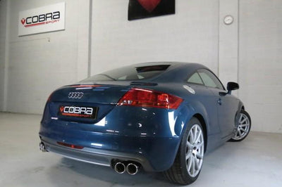 Cobra Exhausts - Audi TT (Mk2) 1.8/2.0 TFSI (2WD) (2007-11) Turbo Back Performance Exhaust