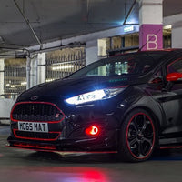Fiesta Black/Red edition (LED Strip DRL) full kit