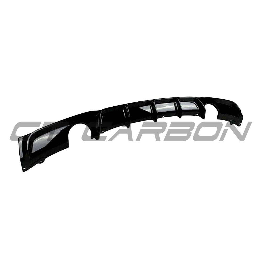 BMW 3 SERIES F30/F31 GLOSS BLACK DUAL EXHAUST DIFFUSER - V2