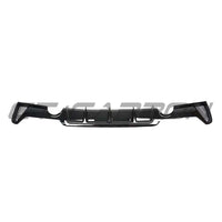 BMW 4 SERIES F32/F33/F36 GLOSS BLACK DUAL EXIT EXHAUST DIFFUSER - V2