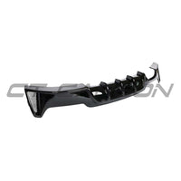 BMW 4 Series F32/F33/F36 GLOSS BLACK TWIN LEFT EXIT EXHAUST DIFFUSER - V2