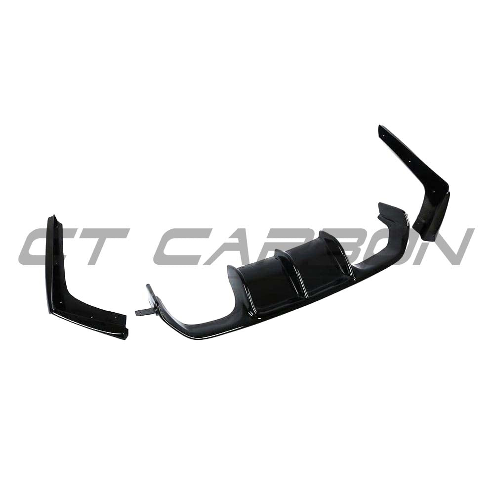 BMW M3/M4 (F80 F82 F83) GLOSS BLACK DIFFUSER - V STYLE