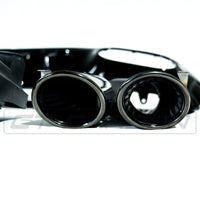 MERCEDES A-CLASS W177/V177 2018-CURRENT GLOSS BLACK QUAD TIP DIFFUSER