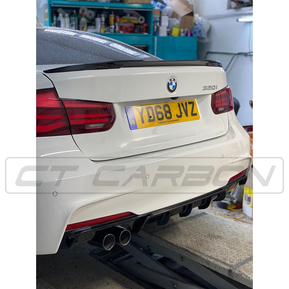 BMW 3 SERIES F30 GLOSS BLACK FULL KIT (TWIN EXHAUST) - V1