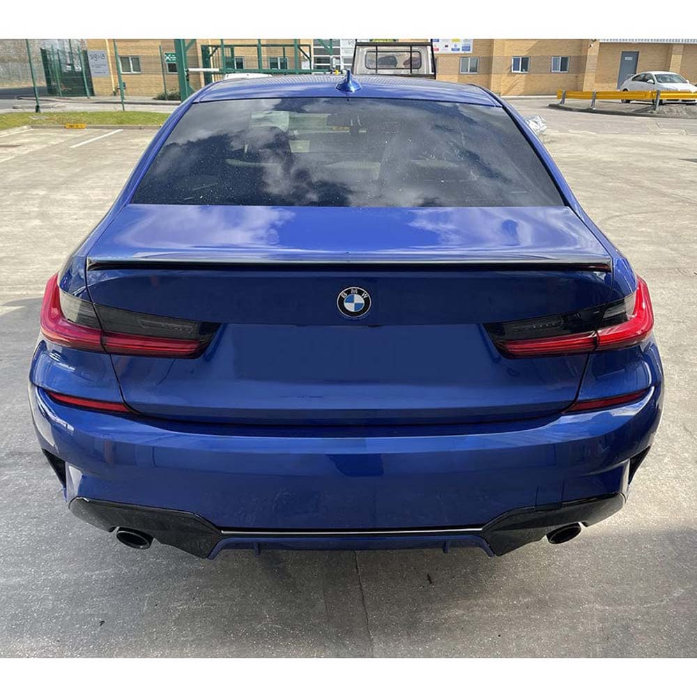 BMW 3 SERIES G20 GLOSS BLACK FULL KIT (ROUND EXHAUST) - V1