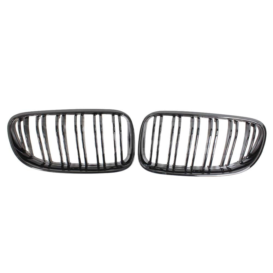 BMW E92 & E93 3 SERIES LCI DOUBLE SLAT BLACK GRILLES