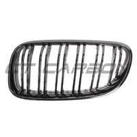 BMW E92 & E93 3 SERIES LCI DOUBLE SLAT BLACK GRILLES