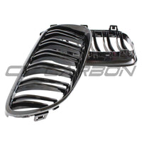 BMW E92 & E93 3 SERIES LCI DOUBLE SLAT BLACK GRILLES