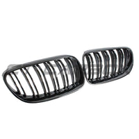 BMW E92 & E93 3 SERIES LCI DOUBLE SLAT BLACK GRILLES