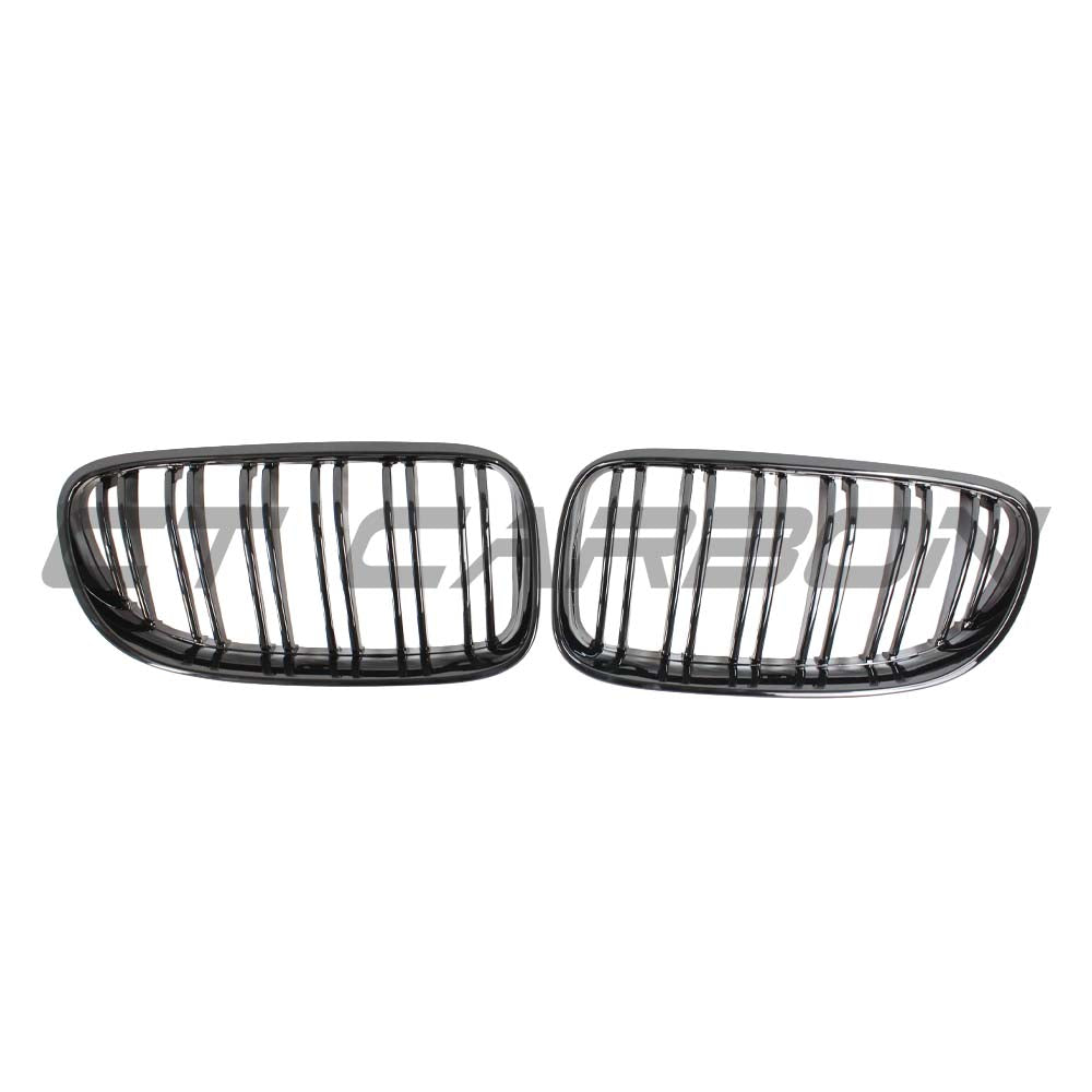 BMW E92 & E93 3 SERIES LCI DOUBLE SLAT BLACK GRILLES