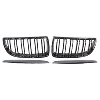 BMW E90 3 SERIES PRE-LCI DOUBLE SLAT BLACK GRILLES